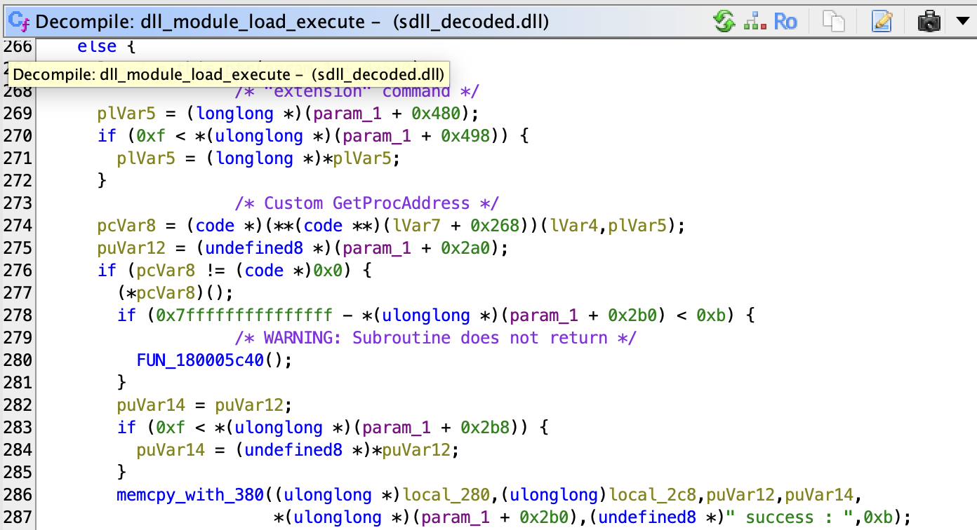 Functionality to Run DLLs